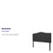 Flash Furniture Full Cambridge, Headboard, Black Fabric HG-HB1708-F-BK-GG - alternate 5